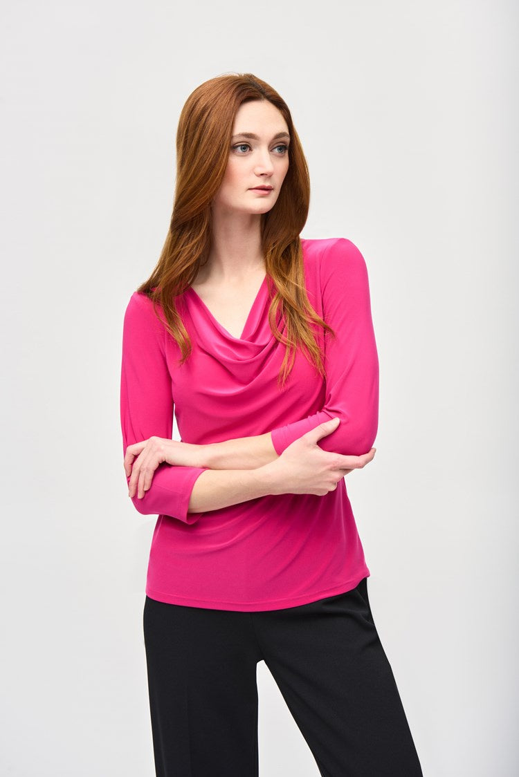 Joseph Ribkoff Cowl Neck Top