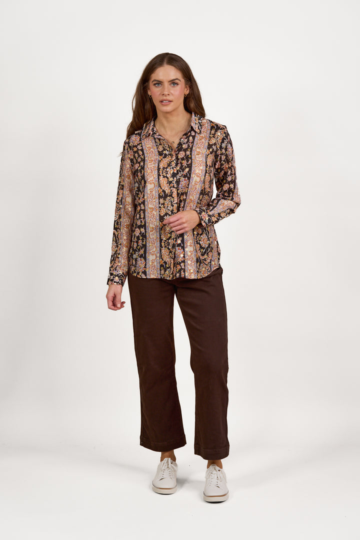 Vassalli Shirt w Button Placket Back