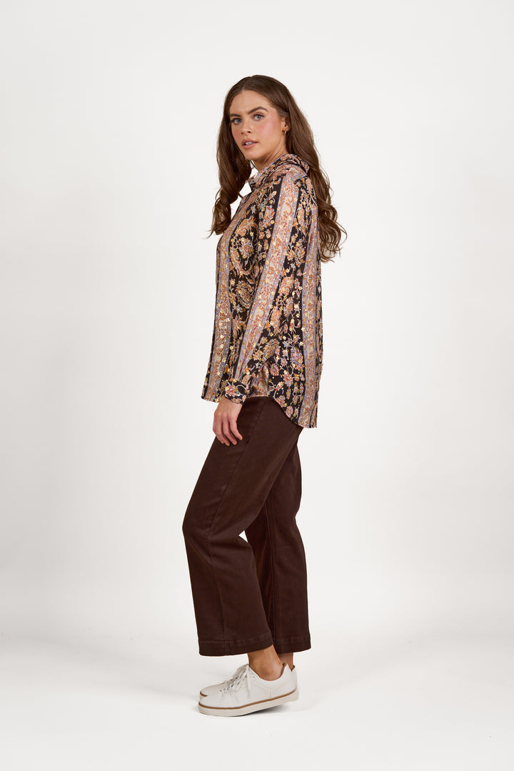 Vassalli Shirt w Button Placket Back
