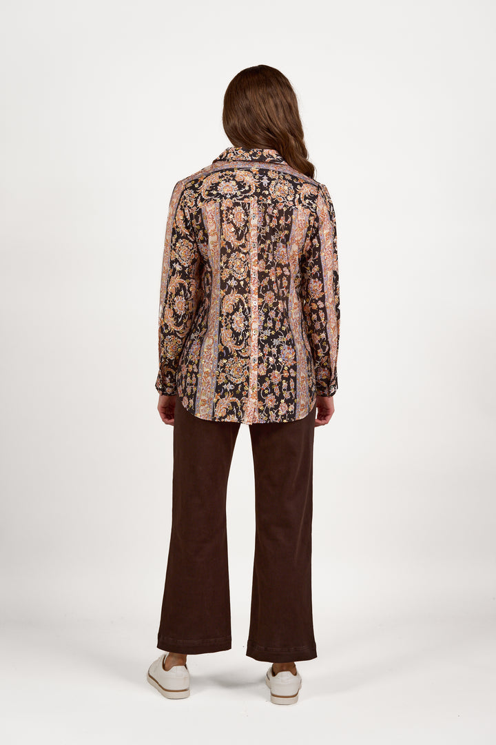 Vassalli Shirt w Button Placket Back