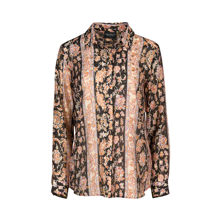 Vassalli Shirt w Button Placket Back