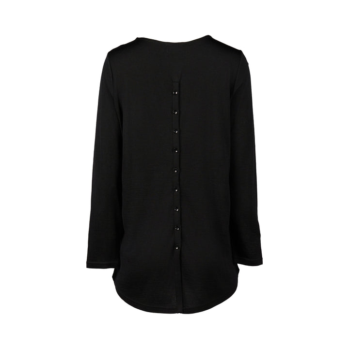 Vassalli Back Button Placket Top