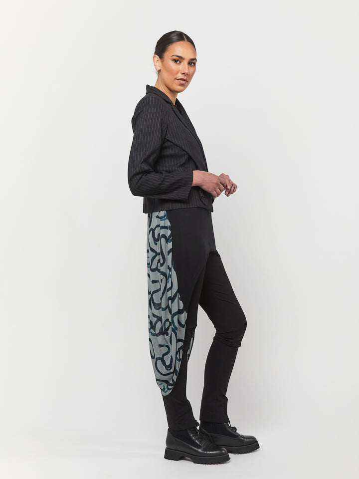 OBI Pinstripe Crossover Jacket