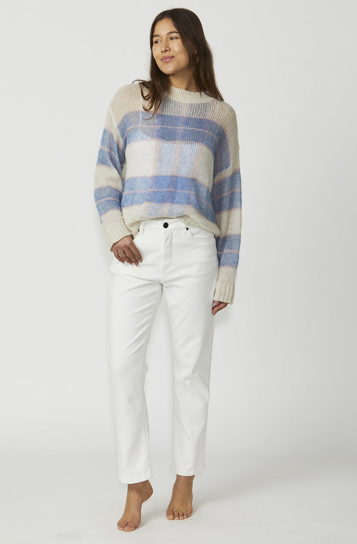 New London Dover White Jeans