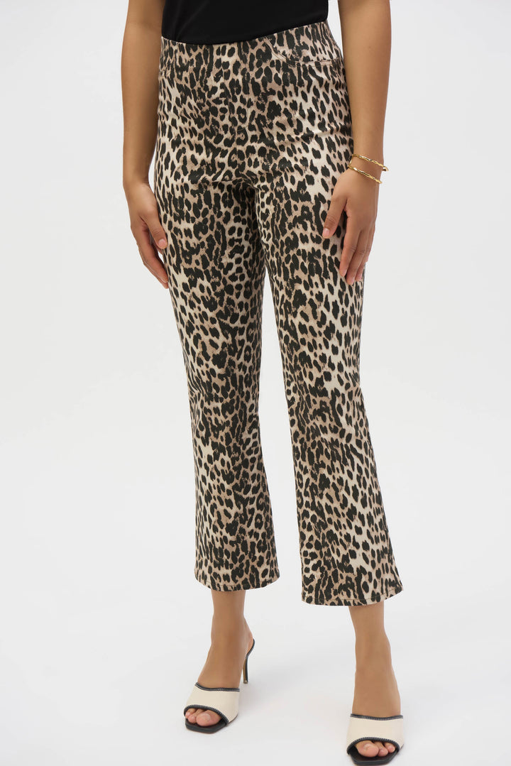 Joseph Ribkoff Leopard Print Jeans