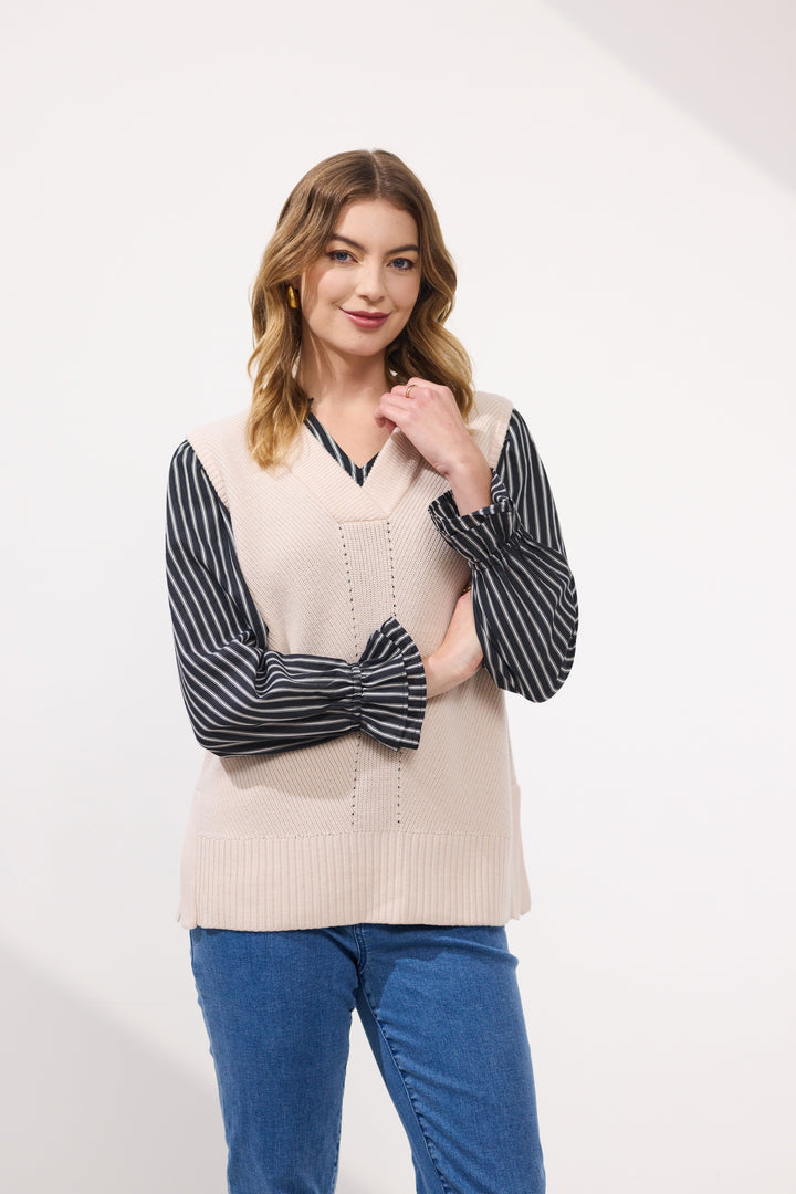 Newport Maple Merino Vest