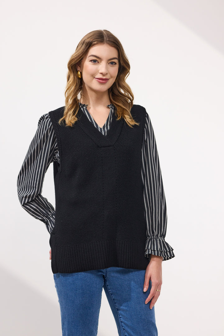 Newport Maple Merino Vest