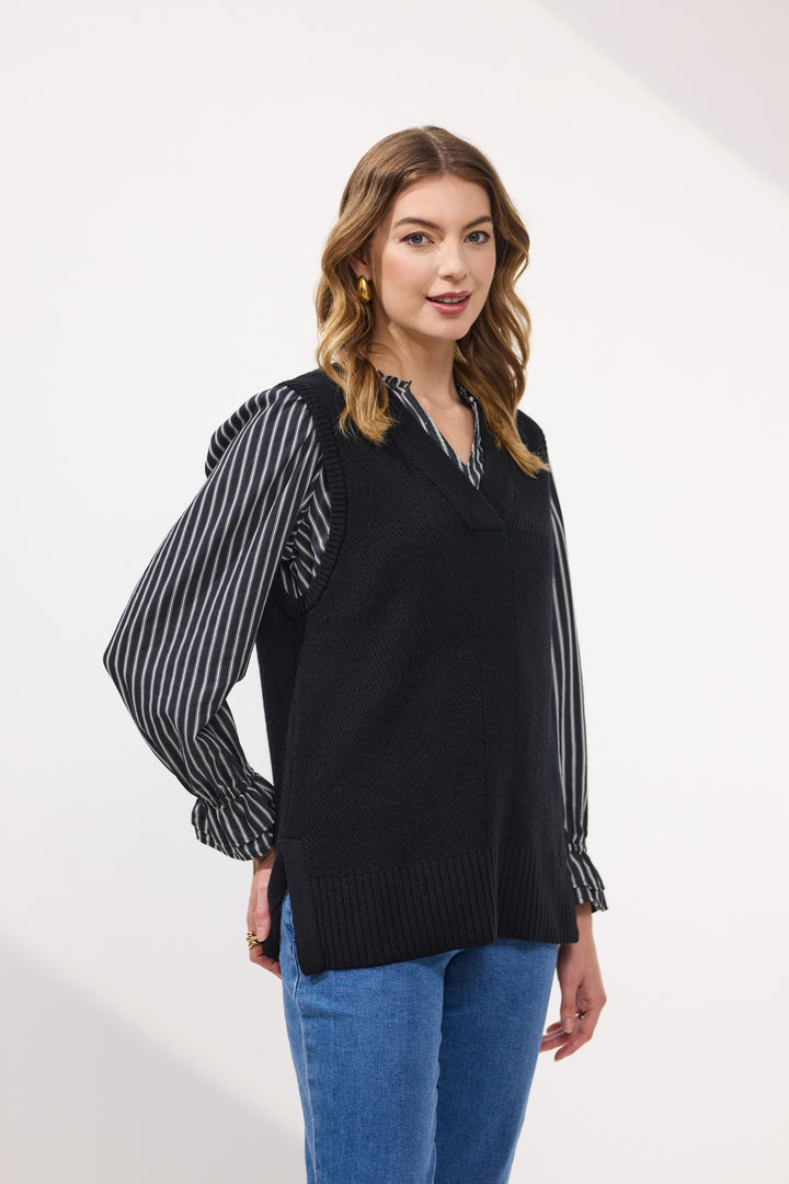 Newport Maple Merino Vest