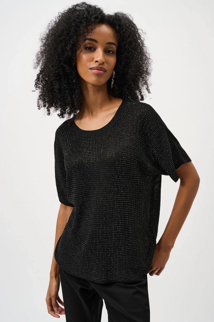 Joseph Ribkoff Metalic T-Shirt