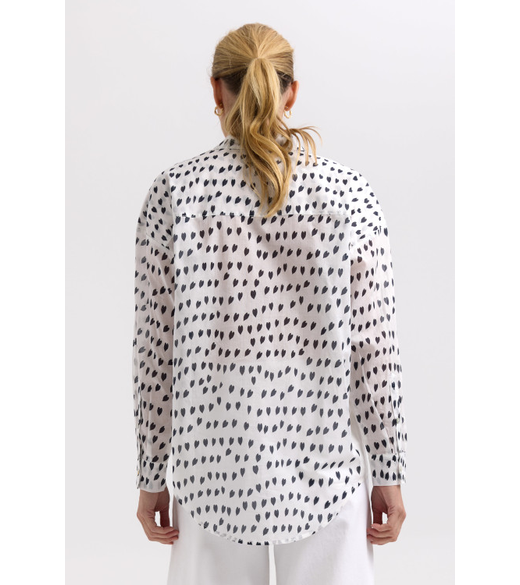 Zaket & Plover Cotton Voile Shirt