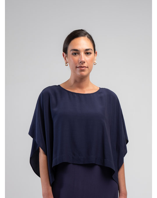 Obi Poppy Crop Tee
