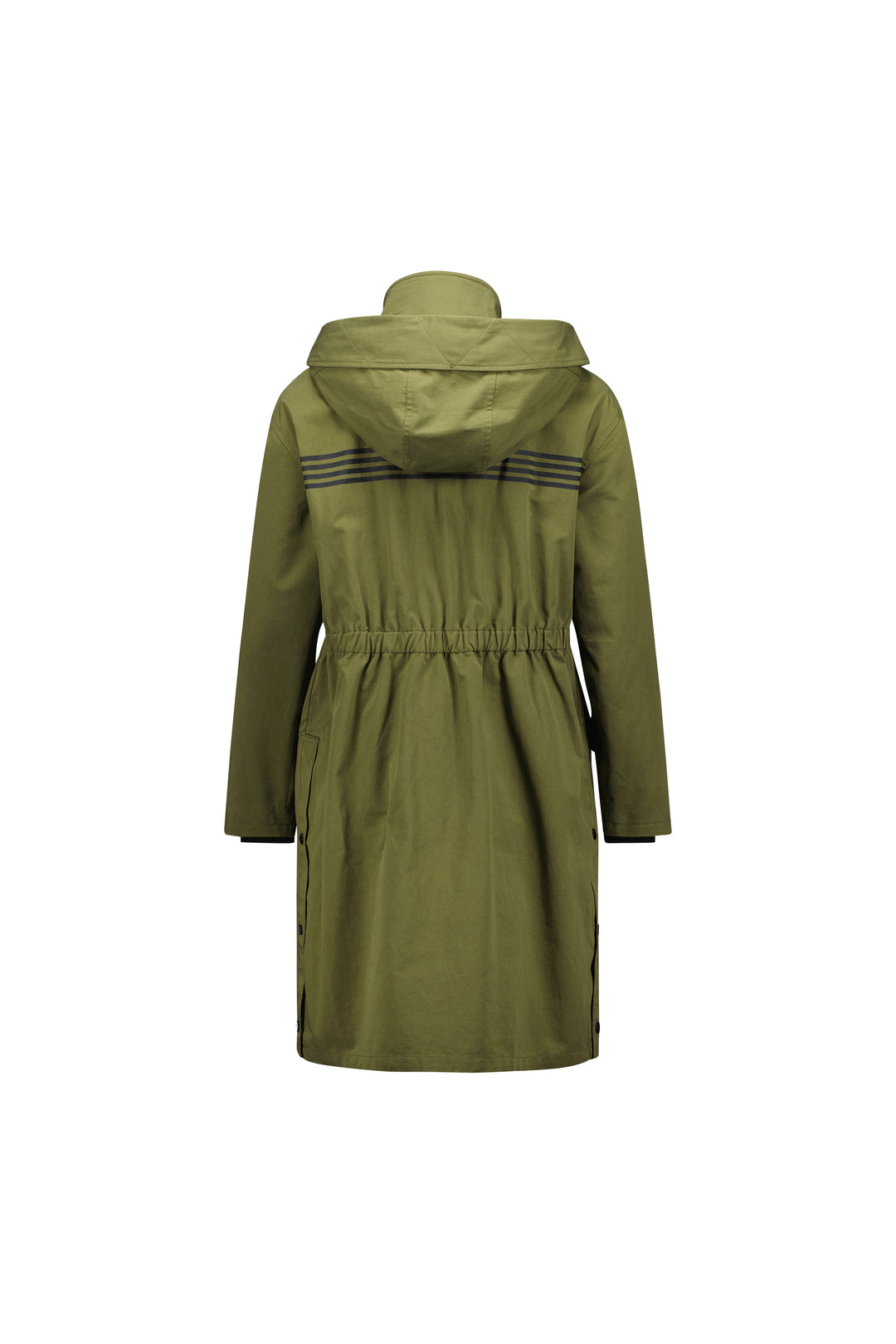 Anorak with Ribbed Cuff and Collar