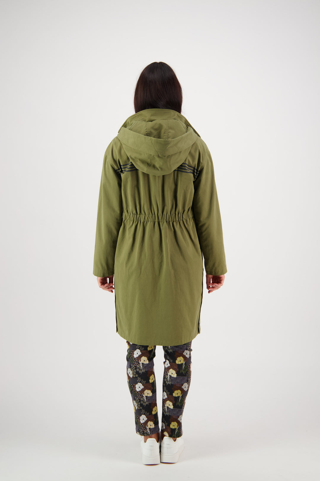 Anorak with Ribbed Cuff and Collar