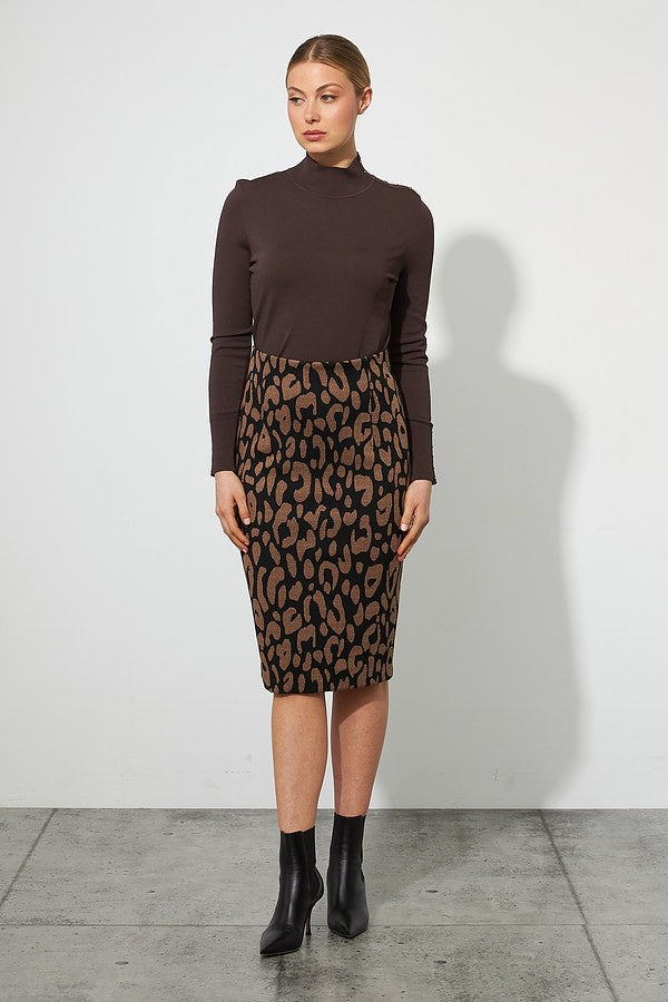 Joseph Ribkoff Animal Print Skirt