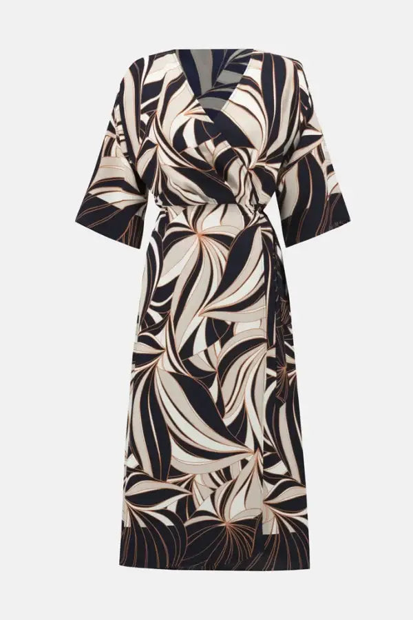 Joseph Ribkoff Midi Wrap Dress