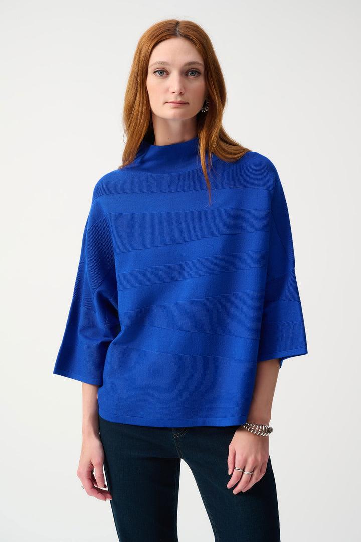 Joseph Ribkoff Mock Neck Boxy Top