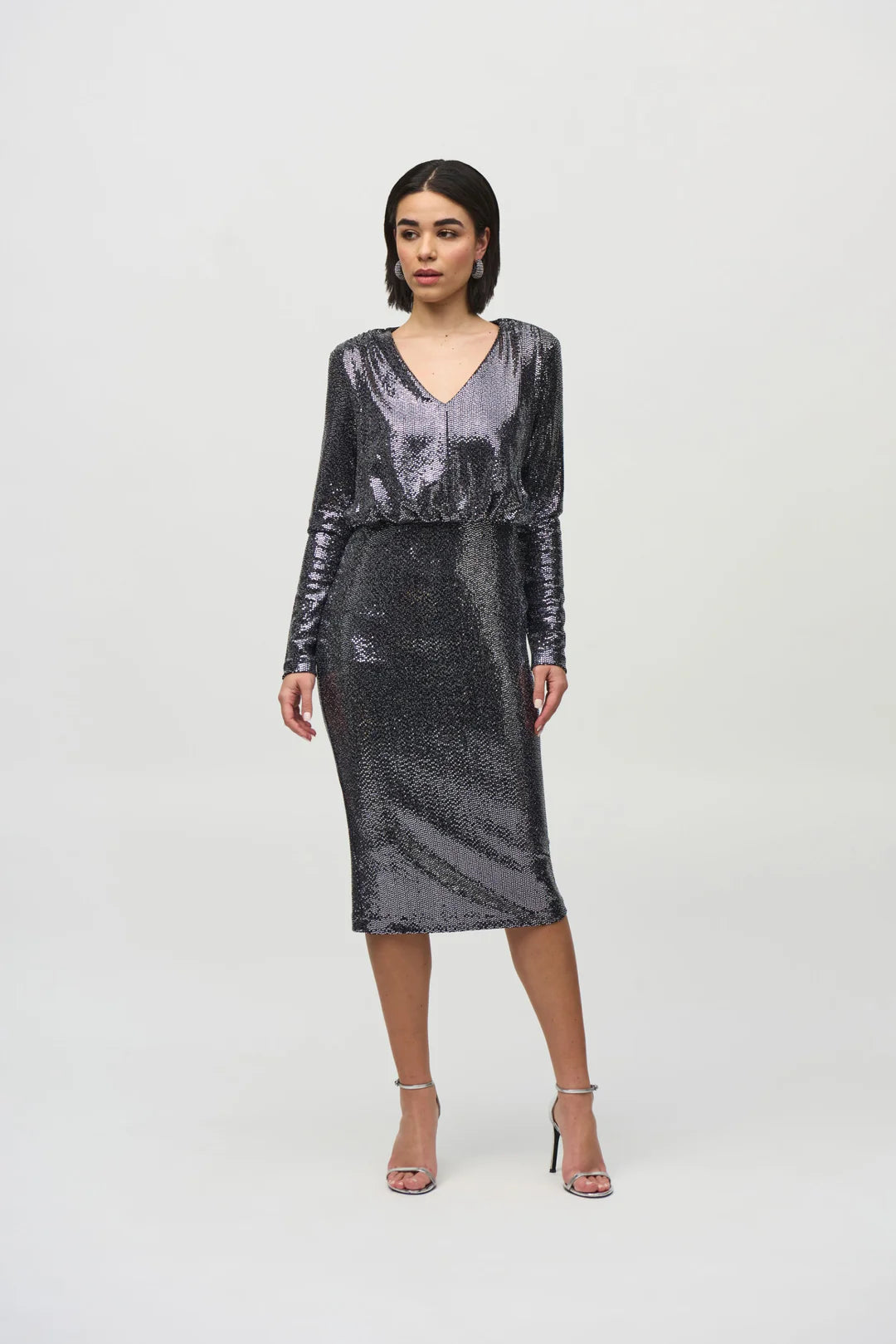 Joseph Ribkoff Sequins Sheath Dress