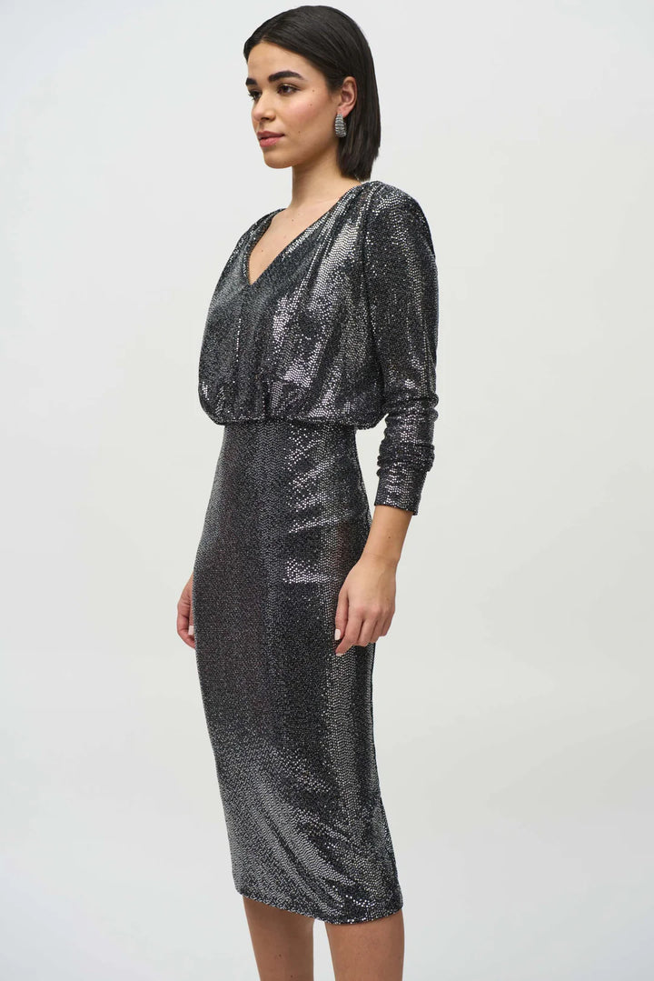 Joseph Ribkoff Sequins Sheath Dress