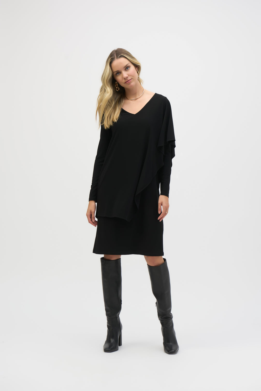 Joseph Ribkoff Silky Knit Layered Dress