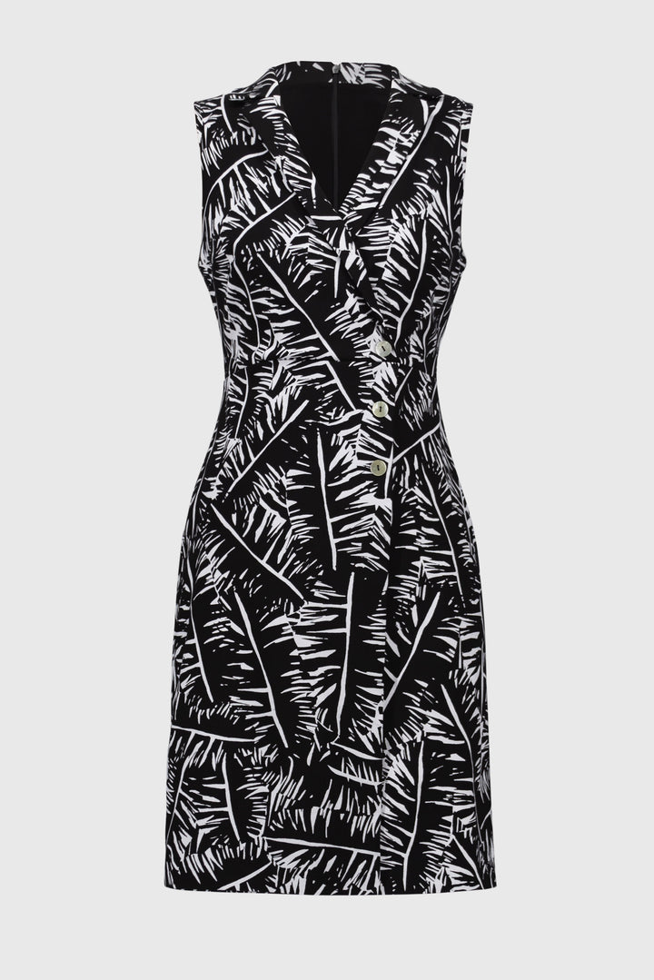 Joseph Ribkoff Millennium Tropical Print Sheath Dress