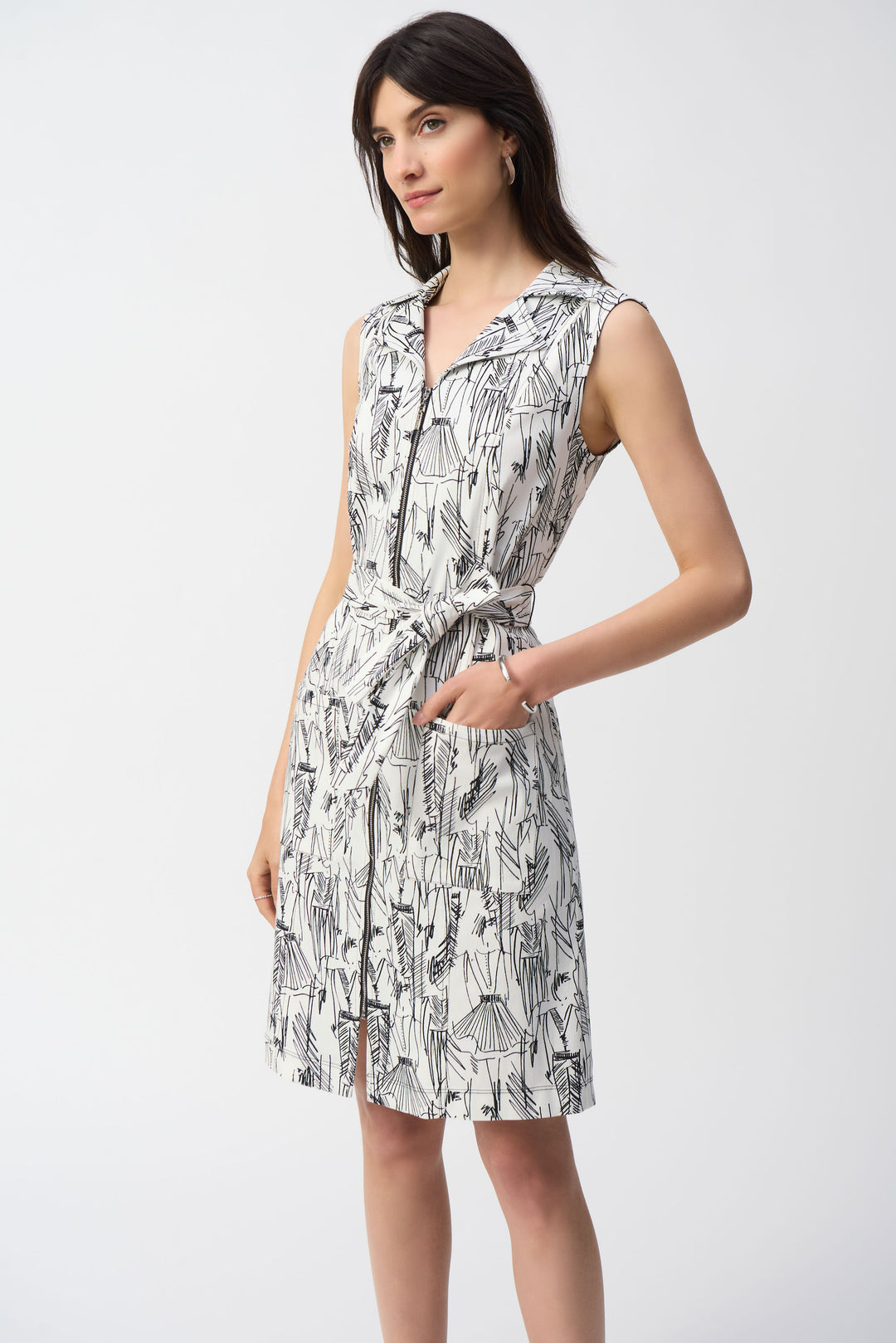 Joseph Ribkoff Millennium Conversational Print Sheath Dress