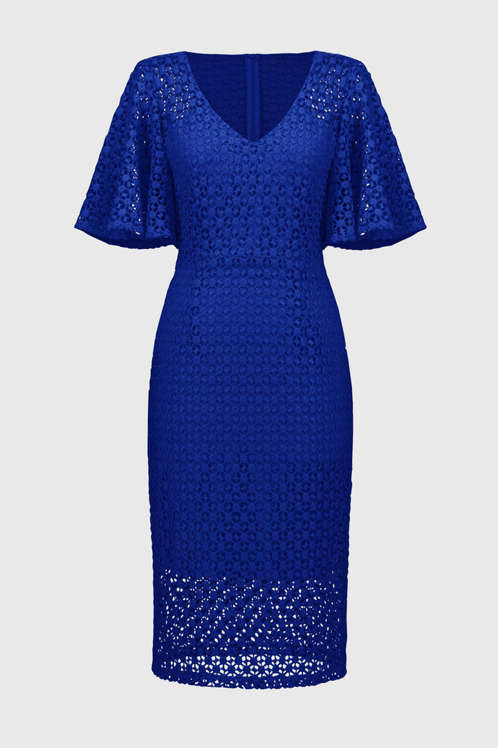 Joseph Ribkoff Guipure Lace Sheath Dress