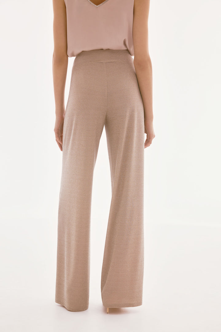 Joseph Ribkoff Lux Knit Wide-Leg Pull-On Pants