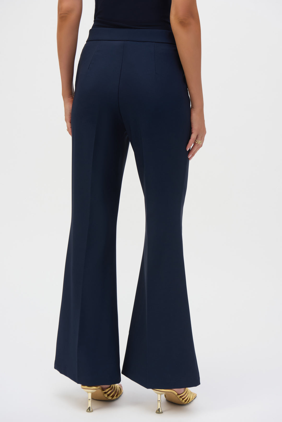 Joseph Ribkoff Lux Twill Flared Pull-On Pants