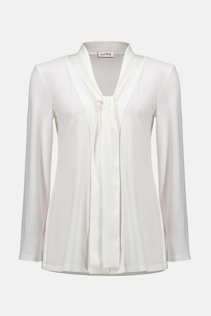 Joseph Ribkoff knit And Satin Straight Tunic