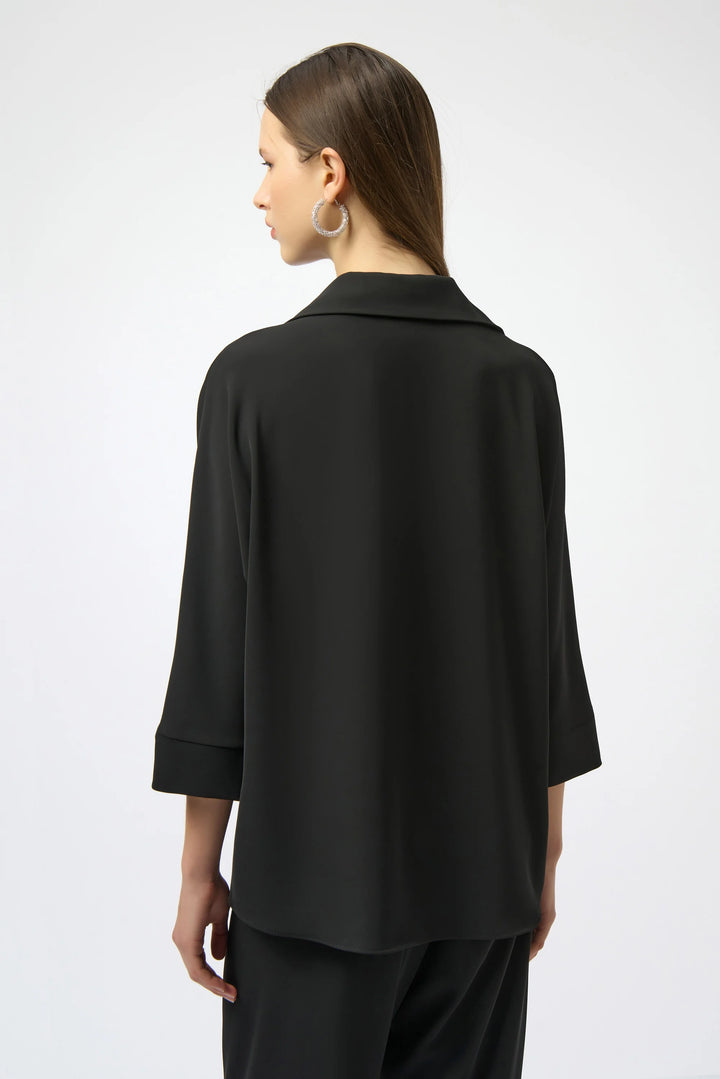 Joseph Ribkoff Twill Boxy Top