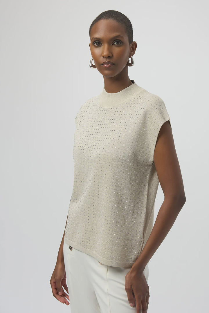 Joseph Ribkoff High Neck Sleeveless Pullover