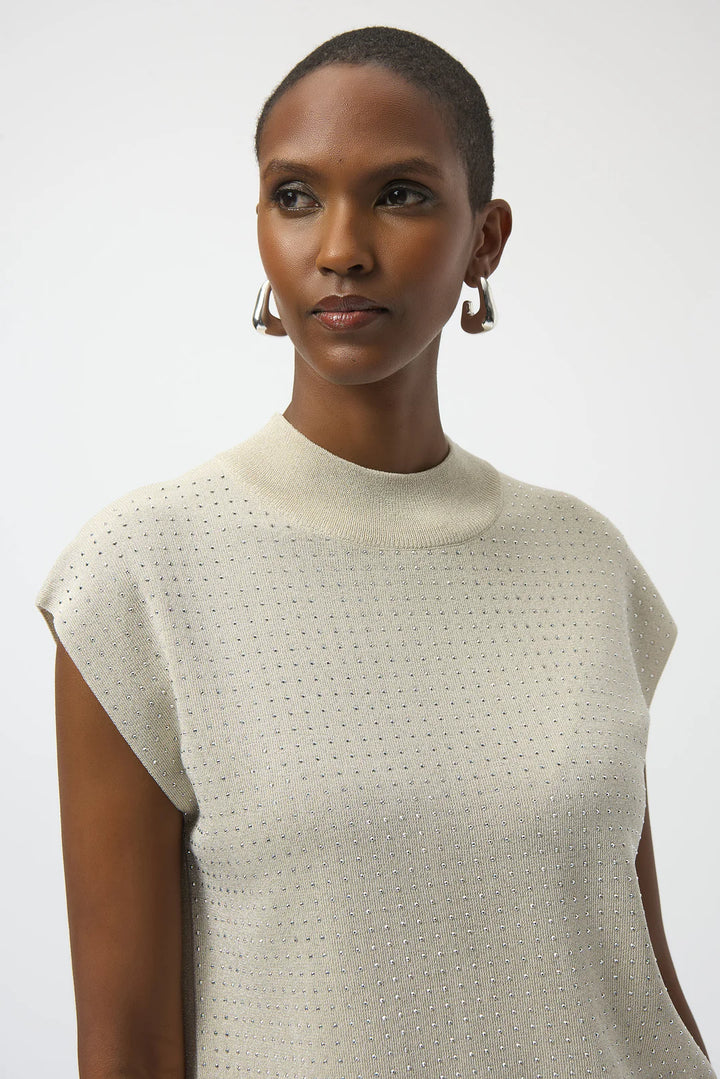 Joseph Ribkoff High Neck Sleeveless Pullover