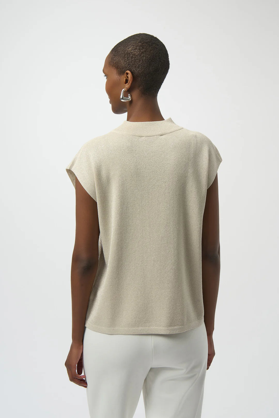 Joseph Ribkoff High Neck Sleeveless Pullover