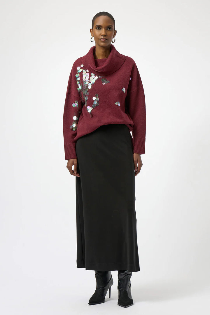 Joseph Ribkoff Turtle Neck with Sequins