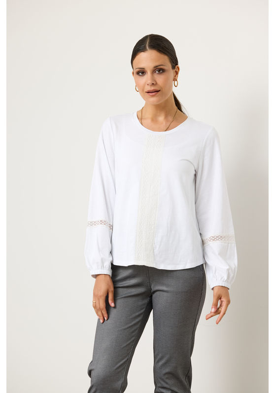 Katrina Lace Detail Top