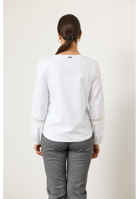 Katrina Lace Detail Top