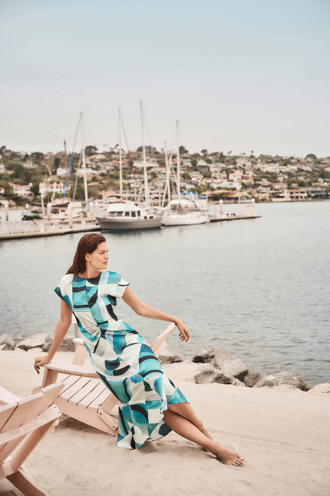 Joseph Ribkoff Fit and Flare Dress