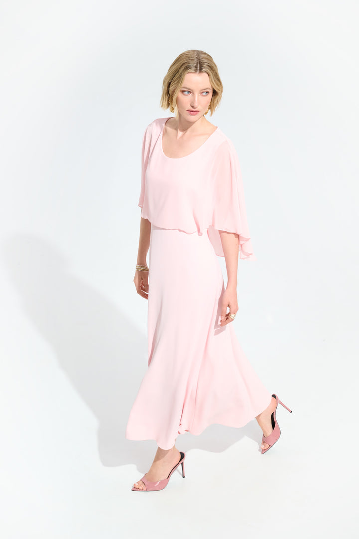 Joseph Ribkoff Chiffon Overlay Dress