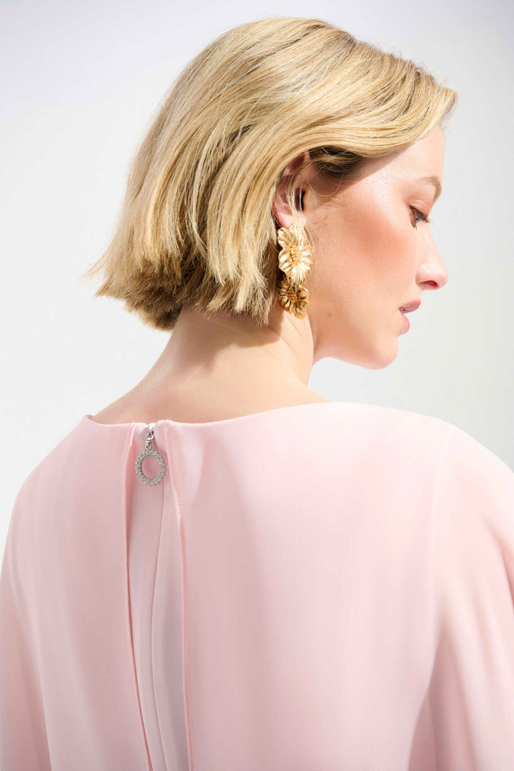 Joseph Ribkoff Chiffon Overlay Dress