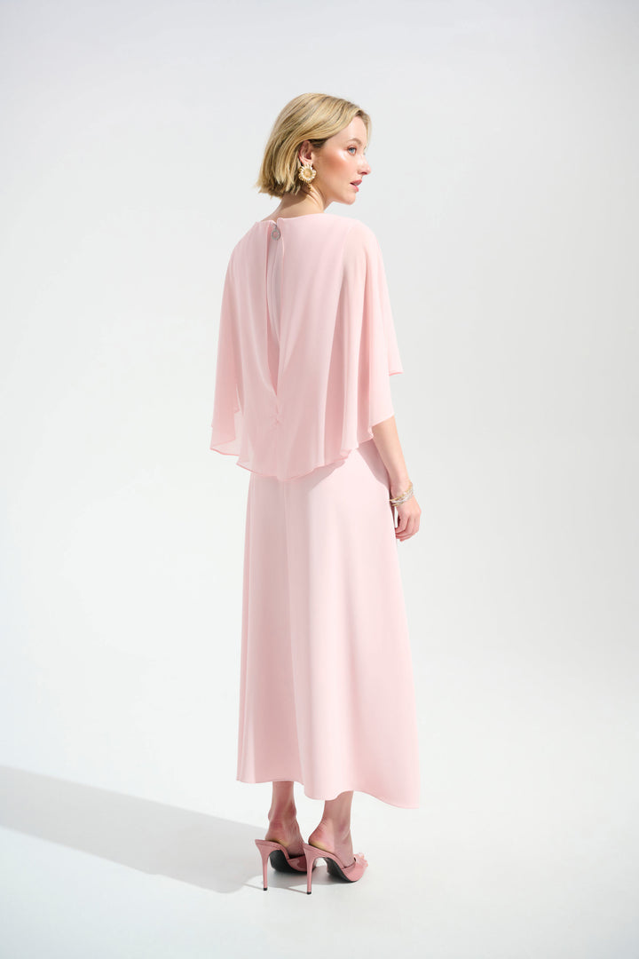 Joseph Ribkoff Chiffon Overlay Dress