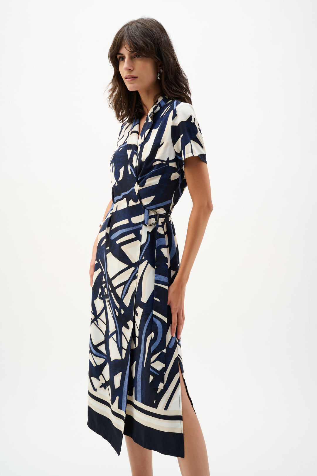 Joseph Ribkoff Abstract Print Dress