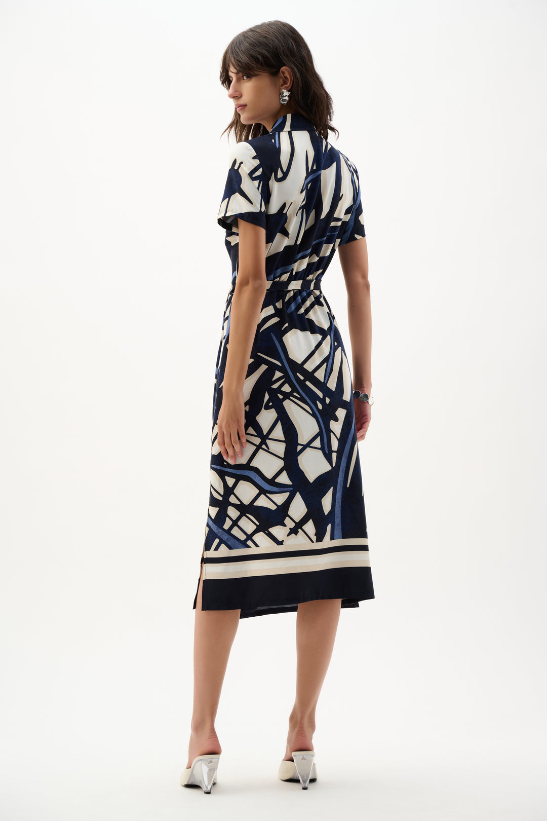 Joseph Ribkoff Abstract Print Dress