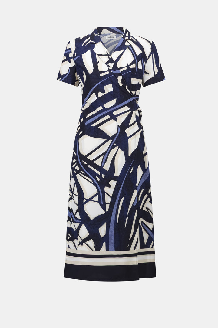 Joseph Ribkoff Abstract Print Dress