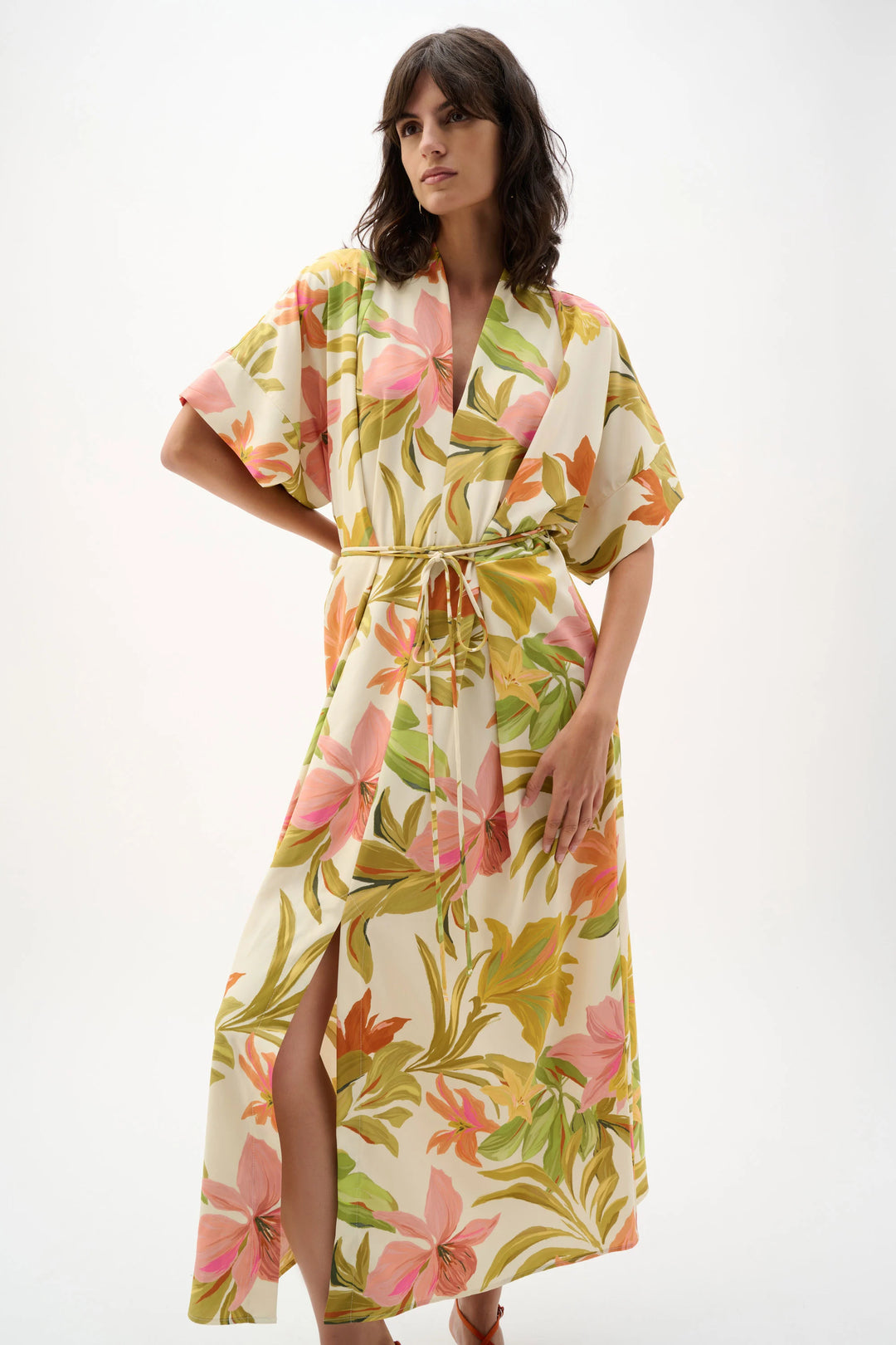 Joseph Ribkoff Tropical Print Dress
