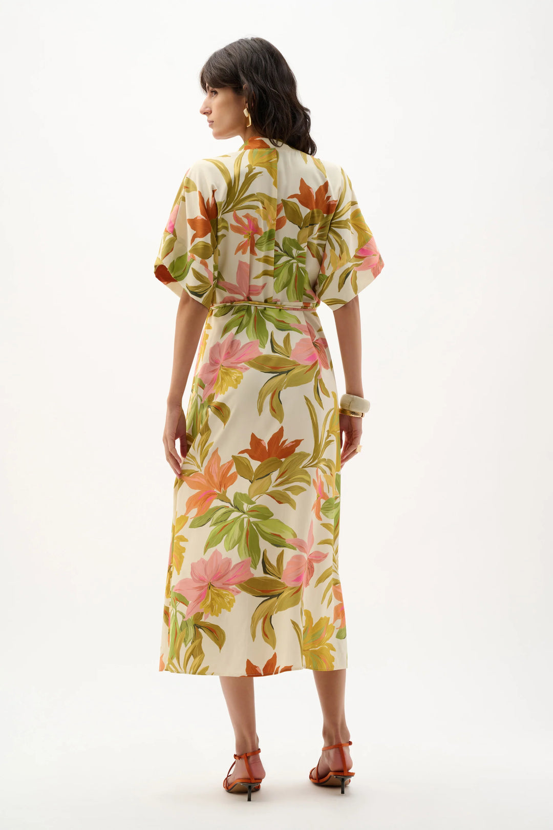 Joseph Ribkoff Tropical Print Dress