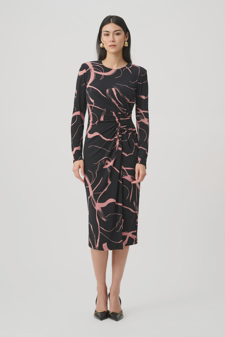 Joseph Ribkoff Silky Knit Wrap Dress