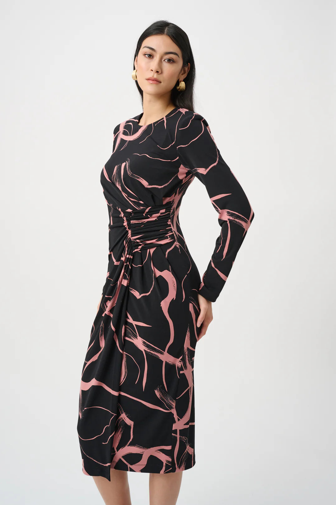Joseph Ribkoff Silky Knit Wrap Dress