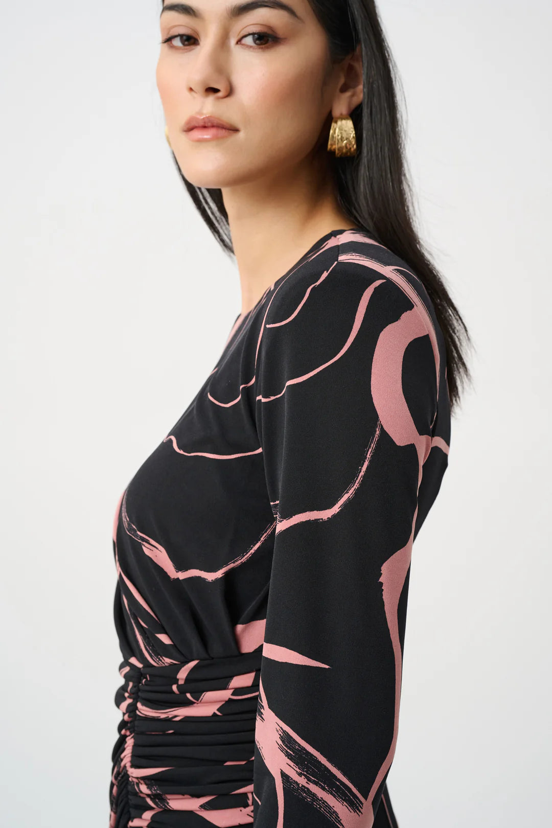 Joseph Ribkoff Silky Knit Wrap Dress