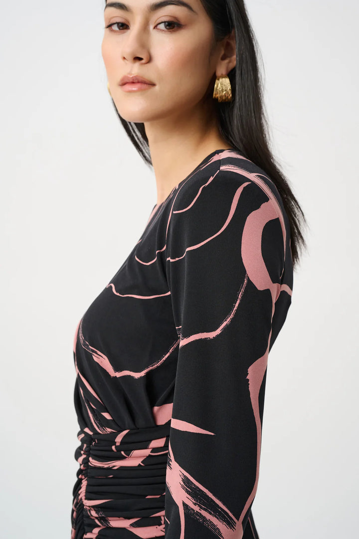 Joseph Ribkoff Silky Knit Wrap Dress