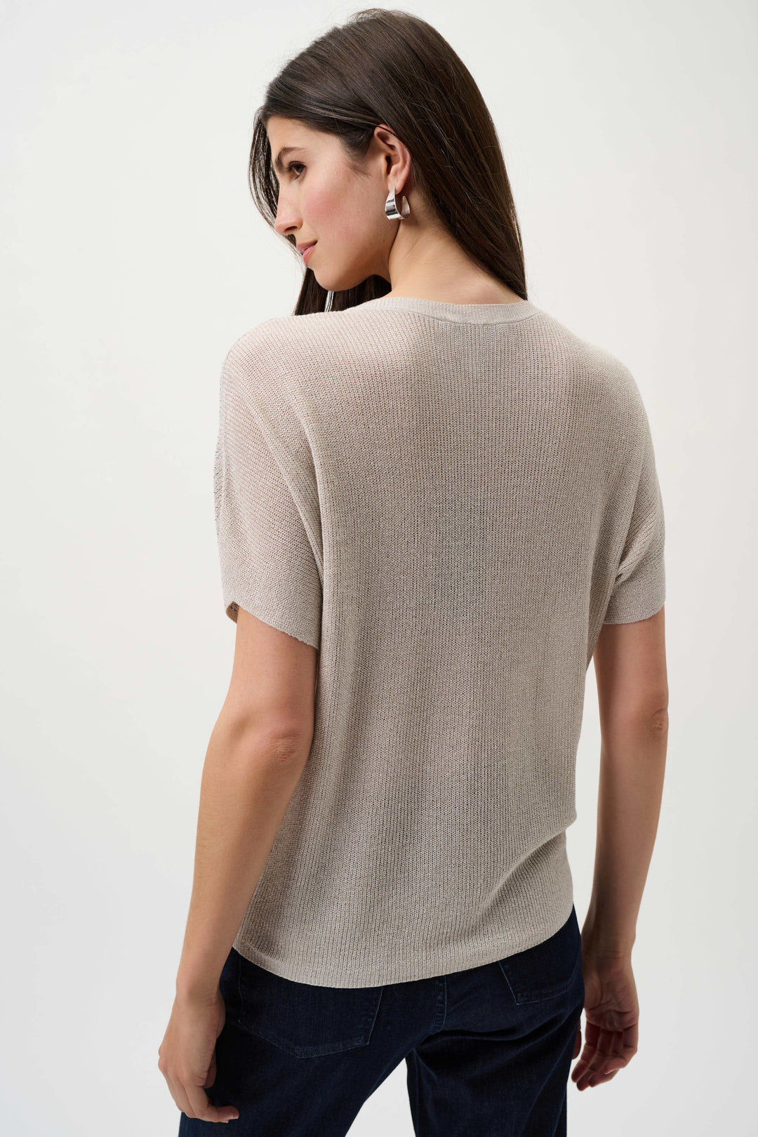 Joseph Ribkoff Metalic T-Shirt